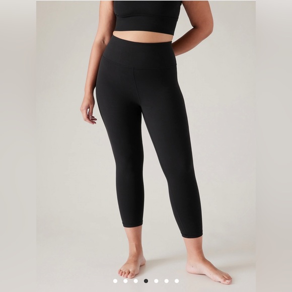 Athleta Ultra High Rise Elation Capri // black - Picture 4 of 10